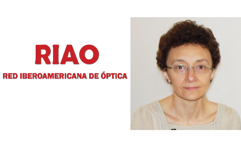 María S. Millán ha sido elegida Presidenta de la Red Iberoamericana de Óptica (RIAO)