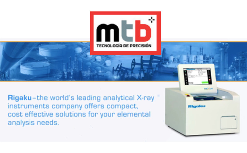 MTB adquiere la representación de RIGAKU