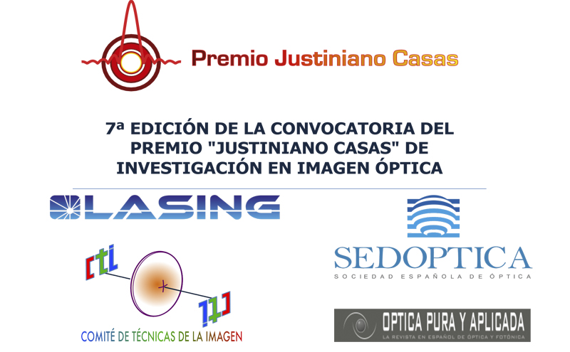 Convocada la 7ª edición del Premio Justiniano Casas de Investigación en Imagen Óptica