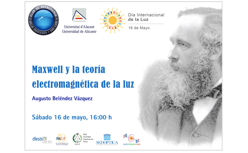 Videoconferencia: MAXWELL Y LA TEORÍA ELECTROMAGNÉTICA