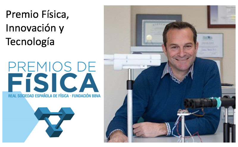 Carlos Dorronsoro Premio Física, Innovación y Tecnología BBVA-RSEF