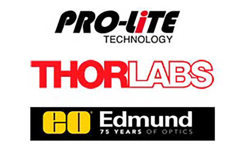 Pro-Lite, Edmund Optics y Thorlabs, nuevas empresas colaboradoras de SEDOPTICA