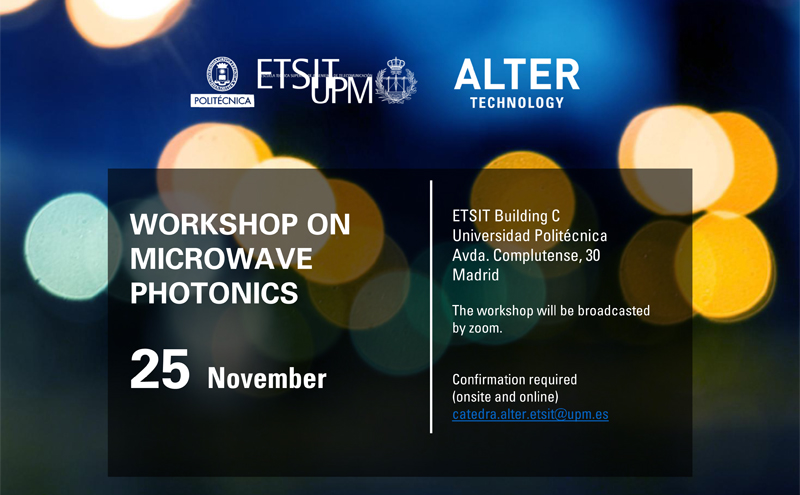 Workshop on Microwave Photonics ALTER-ETSIT