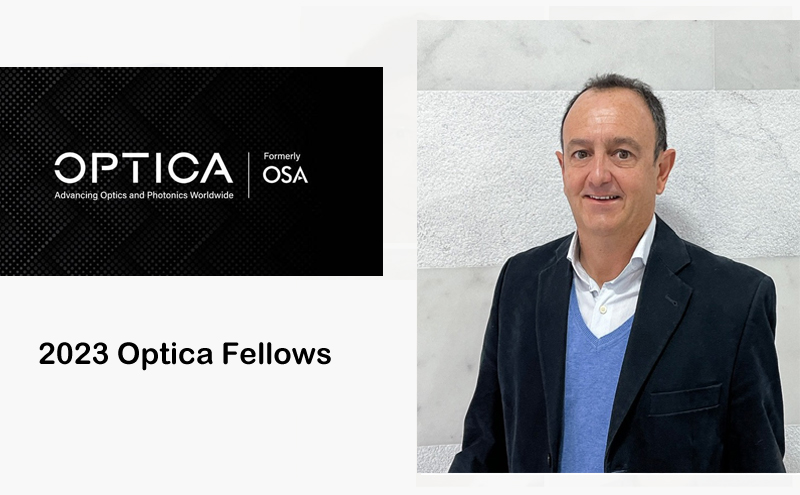 José A. Sánchez Gil nombrado Fellow de OPTICA 2023